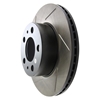 Picture of Sport Slotted 1-Piece Front Passenger Side Brake Rotor