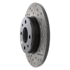 Picture of Sport Drilled and Slotted 1-Piece Rear Driver Side Brake Rotor