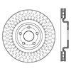 Picture of Sport Slotted 1-Piece Front Passenger Side Brake Rotor