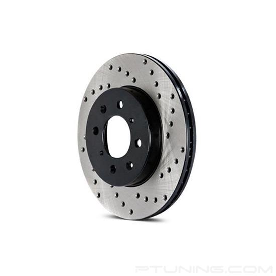 Picture of Sport Drilled 1-Piece Front Driver Side Brake Rotor