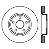 Picture of Sport Slotted 1-Piece Front Passenger Side Brake Rotor