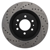 Picture of Sport Drilled and Slotted 1-Piece Front Driver Side Brake Rotor