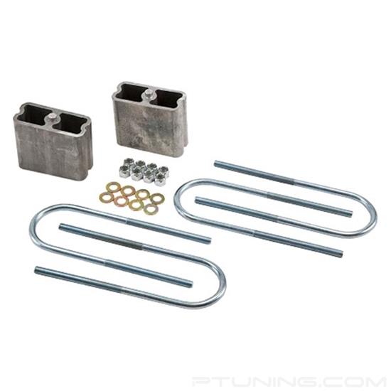 Picture of 4" Flat Rear Lowering Blocks and U-Bolts