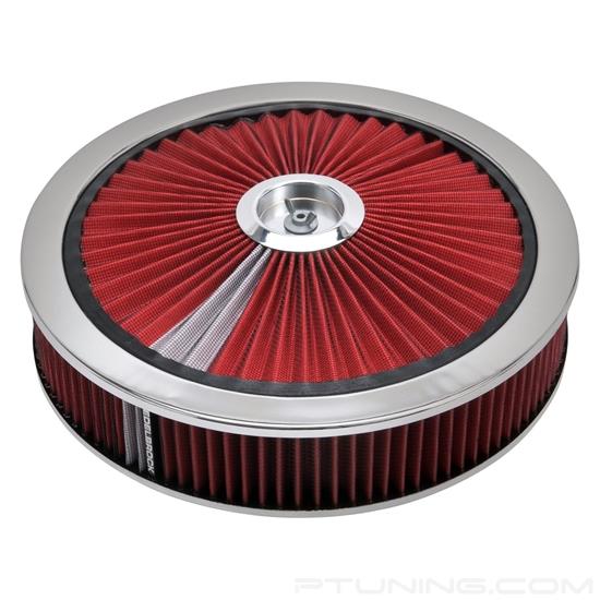 Picture of Pro-Flo Round Red Chrome Air Cleaner Assembly