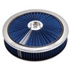 Picture of Pro-Flo Round Blue Chrome Air Cleaner Assembly