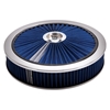 Picture of Pro-Flo Round Blue Chrome Air Cleaner Assembly