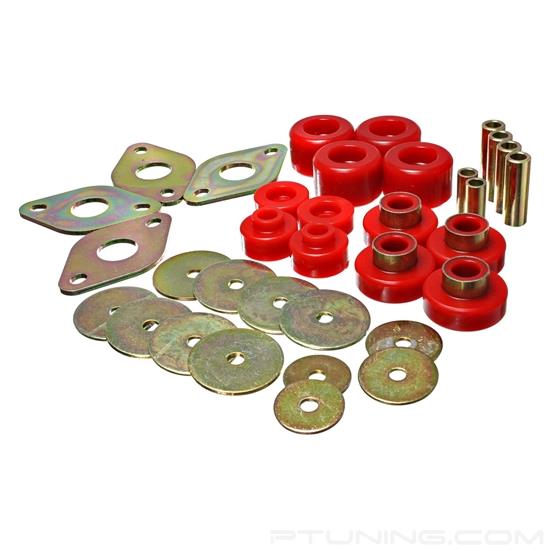 Picture of Front and Rear Body Mount Kit - Red