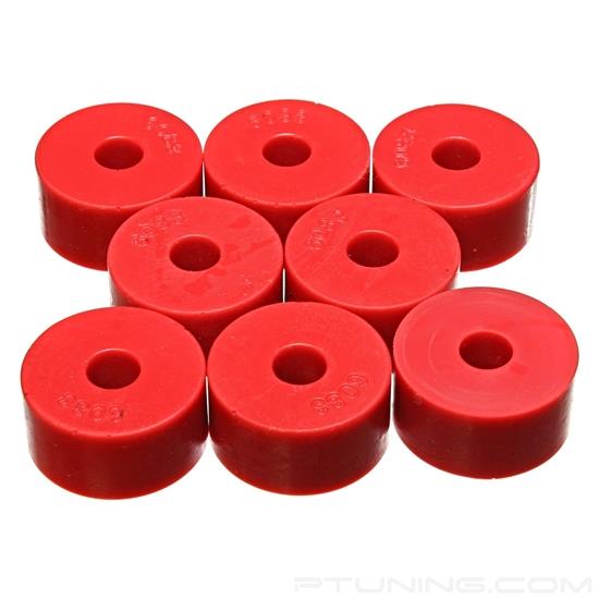 Picture of Front and Rear Body Mount Bushings - Red