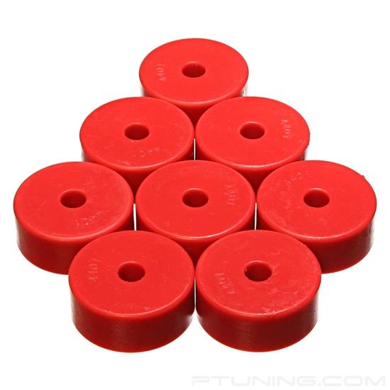 Picture of Front and Rear Body Mount Bushings - Red