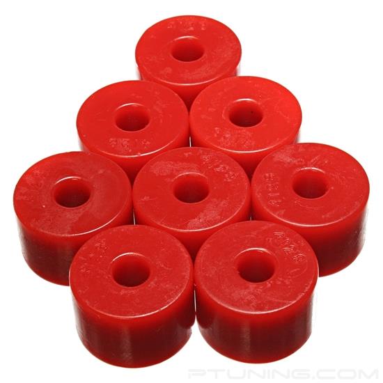 Picture of Front and Rear Body Mount Bushings - Red