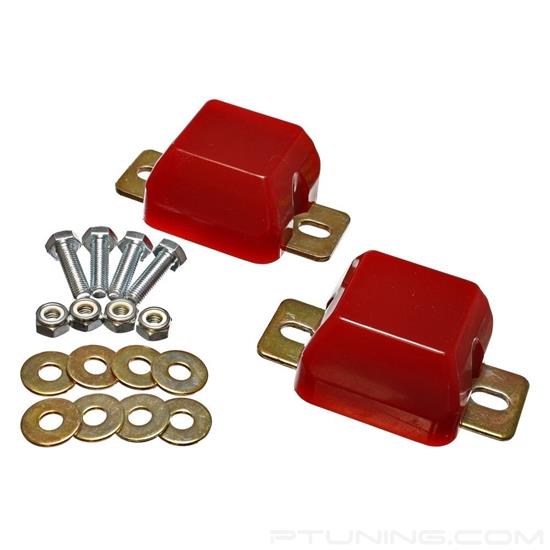 Picture of Front Two Bolt Axle Bump Stops - Red