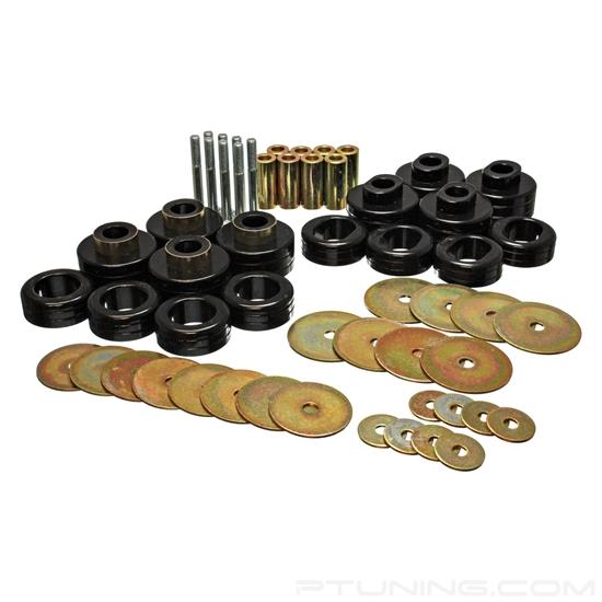 Picture of Front and Rear Body Cab Mount Kit - Black