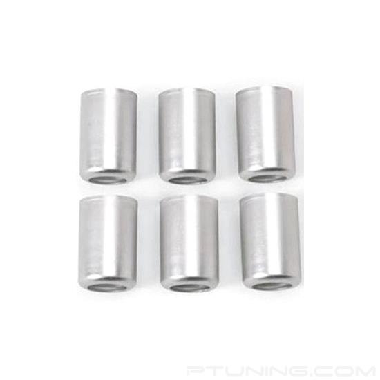 Picture of ProClassic 6AN Stainless Steel Crimp Collars (0.600" OD) - Natural (Pack of 6)