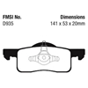 Picture of Extra Duty Rear Brake Pads