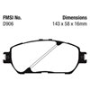 Picture of Extra Duty Front Brake Pads