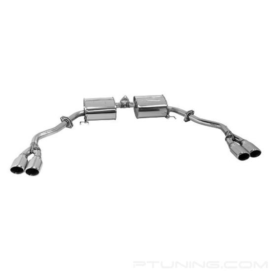Picture of Legamax Premium Series 304 SS Axle-Back Exhaust System with Quad Rear Exit