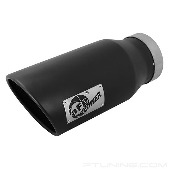 Picture of MACH Force-Xp 409 SS Exhaust Tip - 5" In x 7" Out, Black