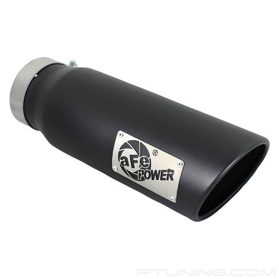 Picture of MACH Force-Xp 409 SS Exhaust Tip - 4" In x 5" Out, Black