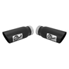 Picture of MACH Force-Xp 409 SS Exhaust Tip - 4" In x 5" Out, Black (Set of 2)
