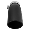 Picture of MACH Force-Xp 409 SS Exhaust Tip - 4" In x 5" Out, Black (Set of 2)