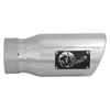 Picture of MACH Force-Xp 304 SS Exhaust Tip - 3" In x 4" Out, Polished