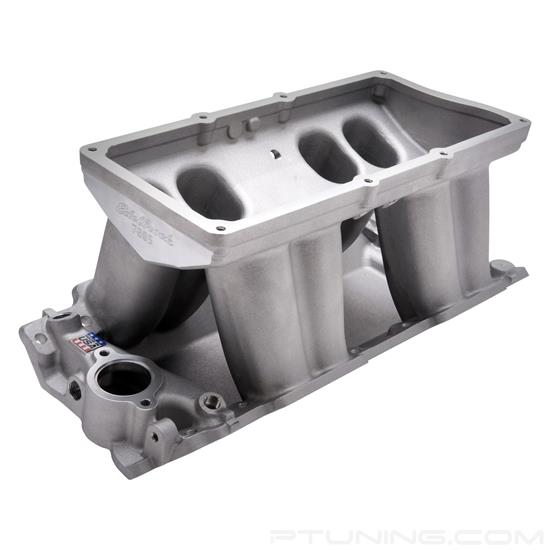 Picture of Victor Tunnel Ram Satin Carbureted Intake Manifold Base