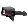 Picture of FIPK Generation II Black Composite Cold Air Intake System with Red Filter and Heat Shield