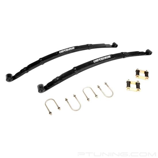 Picture of 1.5" Sport Diamond Cut Rear Lowering Leaf Springs and Shackles