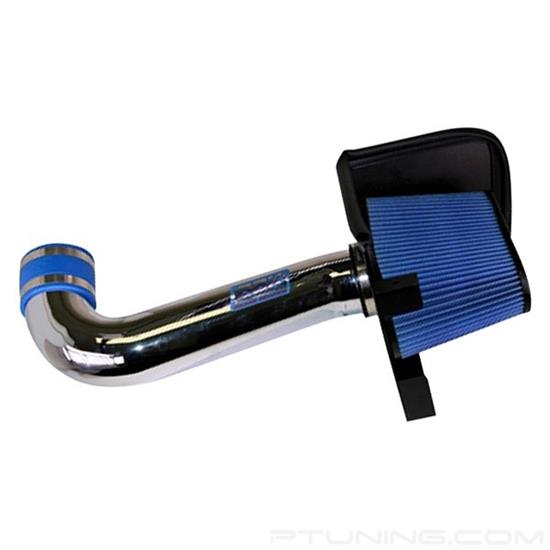 Picture of Power-Plus Series Aluminum Chrome Cold Air Intake System with Blue Filter
