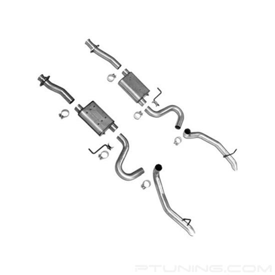 Picture of Varitune Series Aluminized Steel Cat-Back Exhaust System with Split Rear Exit