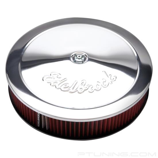 Picture of Pro-Flo Series Round Chrome Air Cleaner Assembly (14" OD x 3" H)