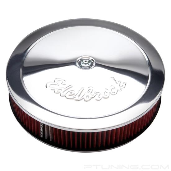 Picture of Pro-Flo Series Round Chrome Air Cleaner Assembly (14" OD x 3" H)