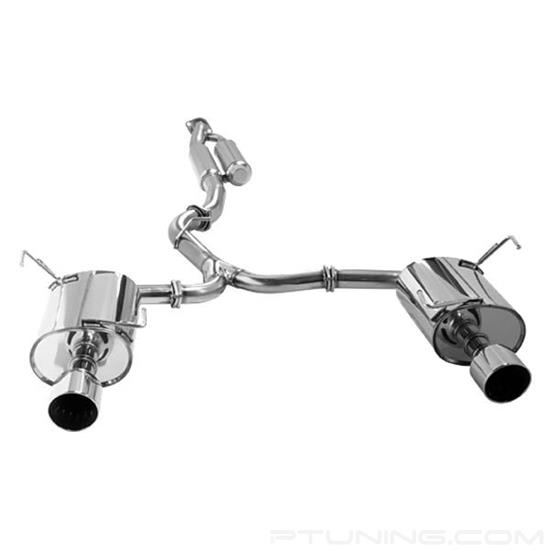 Picture of Super Turbo Series 304 SS Cat-Back Exhaust System with Split Rear Exit