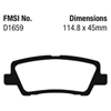 Picture of Greenstuff 2000 Series Sport Rear Brake Pads