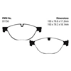 Picture of Redstuff Ceramic Low Dust Front Brake Pads