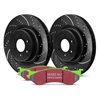 Picture of Stage 3 Truck and SUV Dimpled and Slotted Front Brake Kit