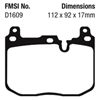 Picture of Greenstuff 2000 Series Sport Front Brake Pads