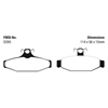Picture of Ultimax OEM Replacement Rear Brake Pads
