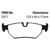 Picture of Ultimax OEM Replacement Rear Brake Pads