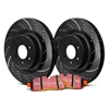Picture of Stage 8 Super Truck Dimpled and Slotted Rear Brake Kit