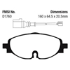 Picture of Greenstuff 2000 Series Sport Front Brake Pads