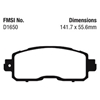 Picture of Greenstuff 2000 Series Sport Front Brake Pads