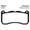 Picture of Redstuff Ceramic Low Dust Front Brake Pads
