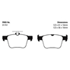 Picture of Greenstuff 2000 Series Sport Rear Brake Pads