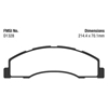 Picture of Greenstuff 6000 Series Truck and SUV Front Brake Pads