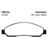 Picture of Ultimax OEM Replacement Front Brake Pads