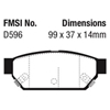 Picture of Ultimax OEM Replacement Rear Brake Pads