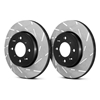 Picture of USR BlackDash Series Sport Slotted Vented 1-Piece Rear Brake Rotors