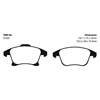 Picture of Greenstuff 2000 Series Sport Front Brake Pads