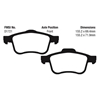 Picture of Greenstuff 2000 Series Sport Front Brake Pads